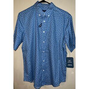 New George Men's Classic Fit Short Sleeve Button-Up Shirt